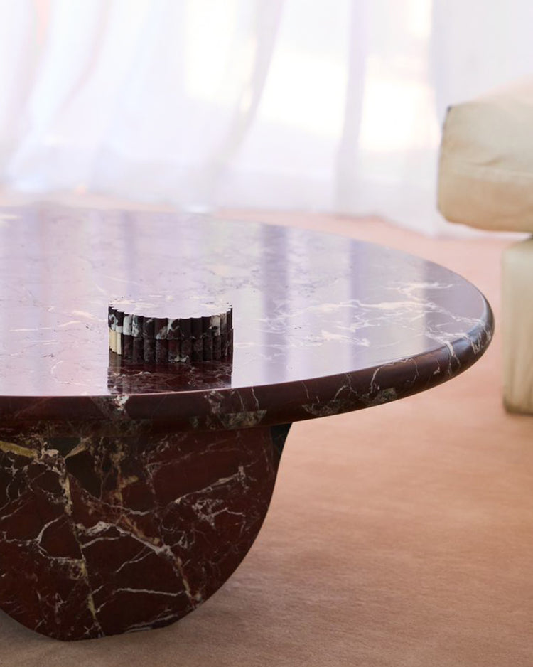 Roso Round Scalloped Coaster (Pair)