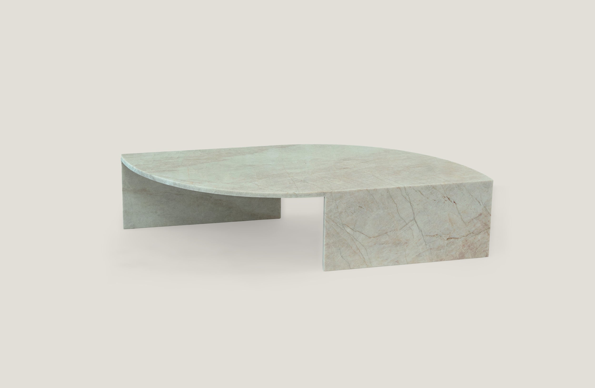 Bianca Taj Mahal Quartzite Coffee Table