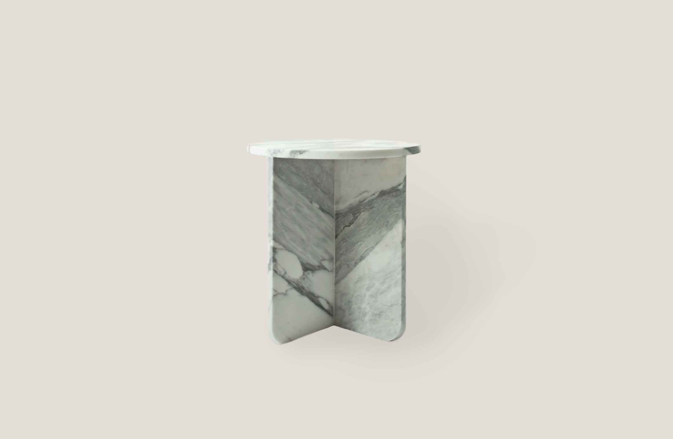 Cerchio Marble Side Table