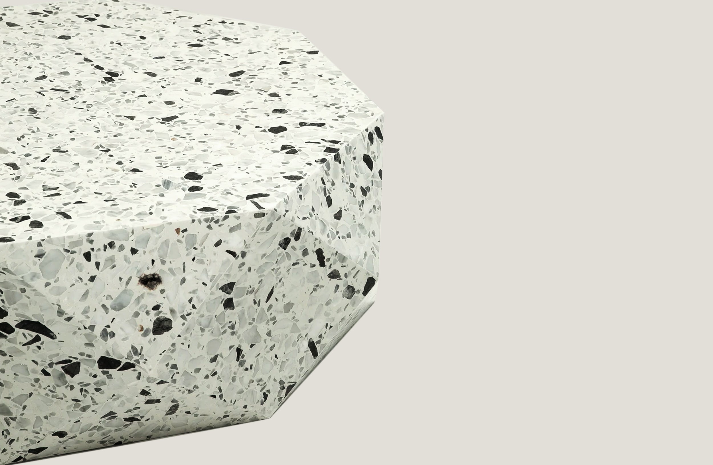 Folde Terrazzo Bianco Coffee Table