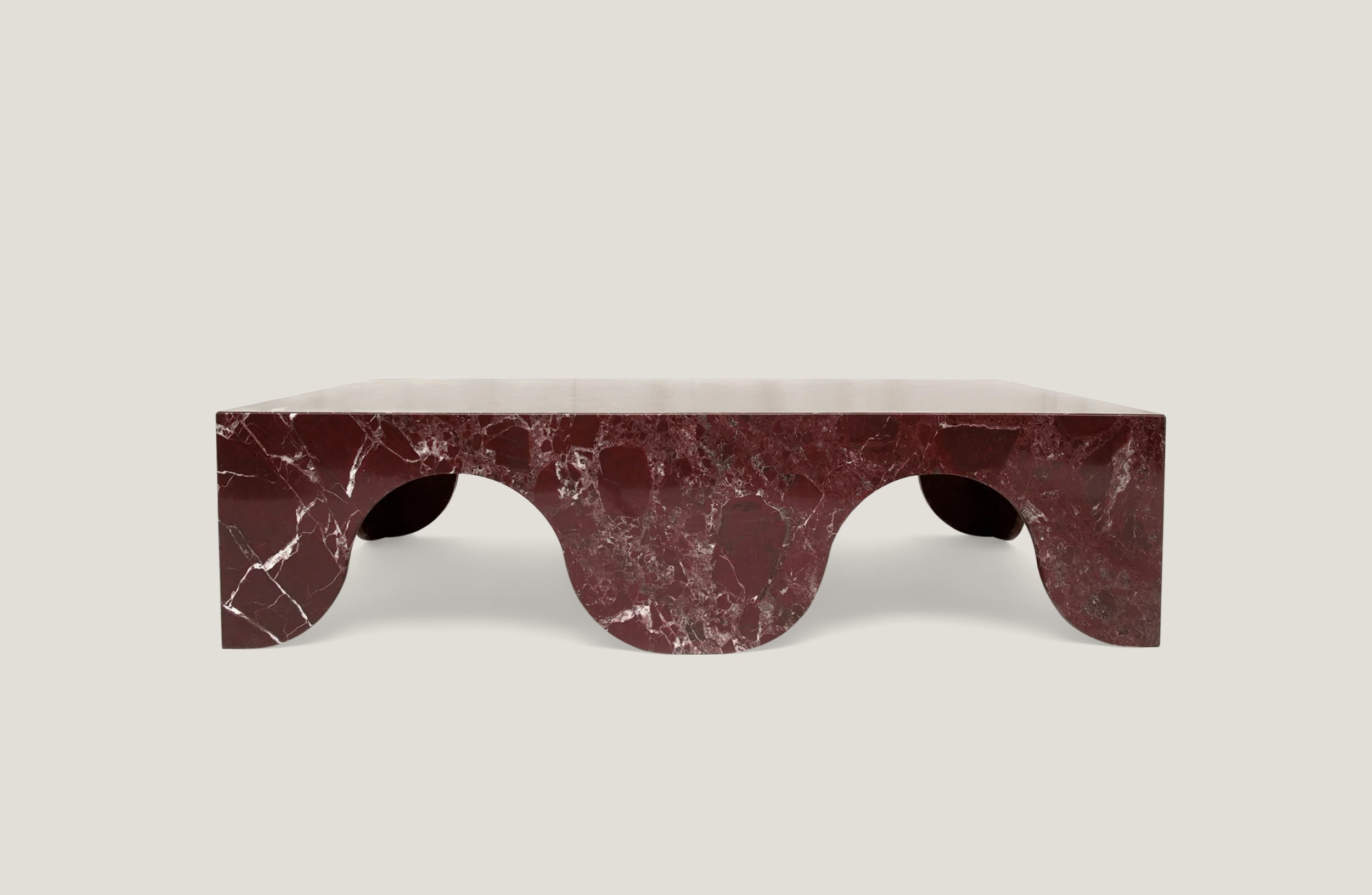Kontur Curva Due Roso Coffee Table