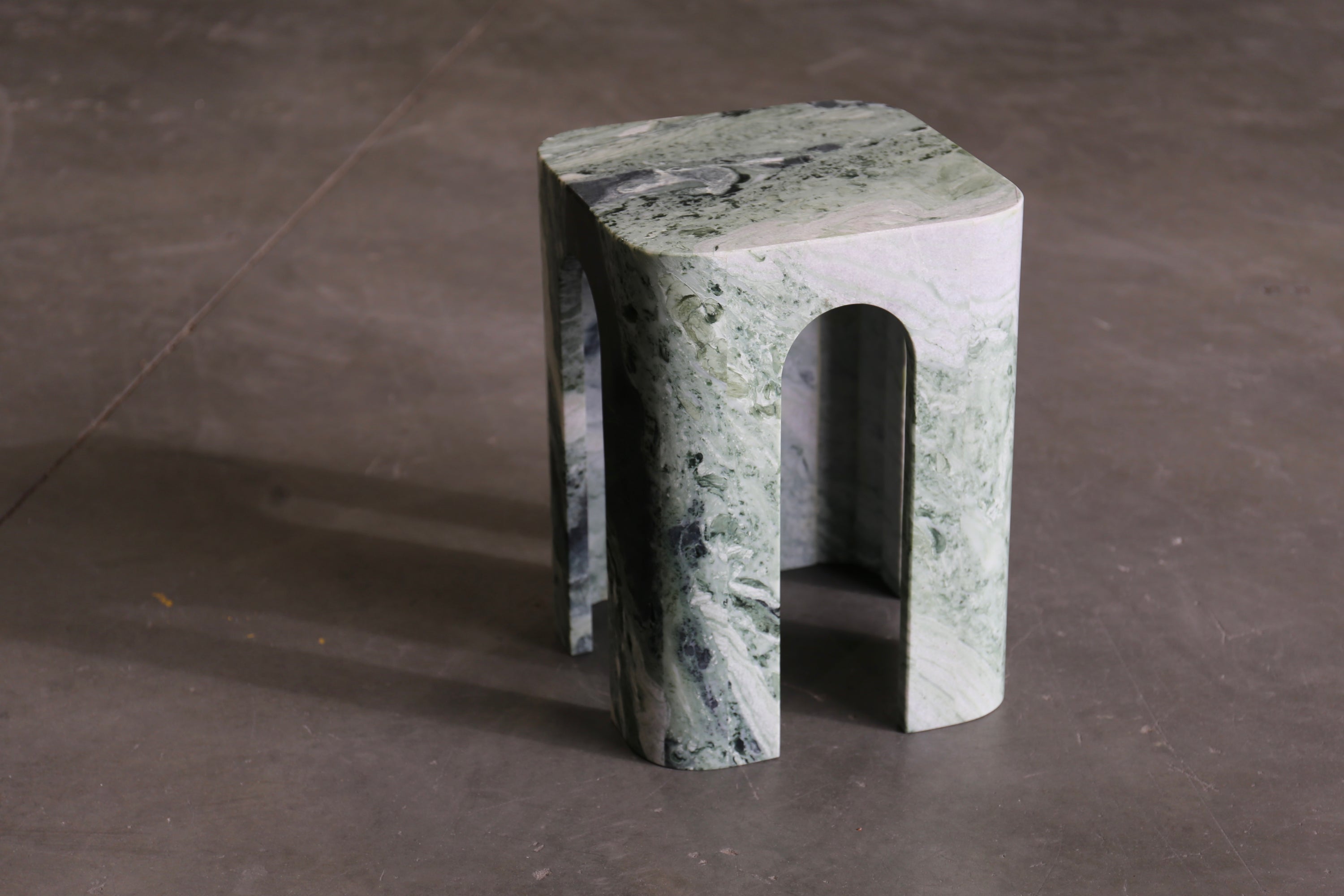 PICCOLA CRYSTAL JADE SIDE TABLE