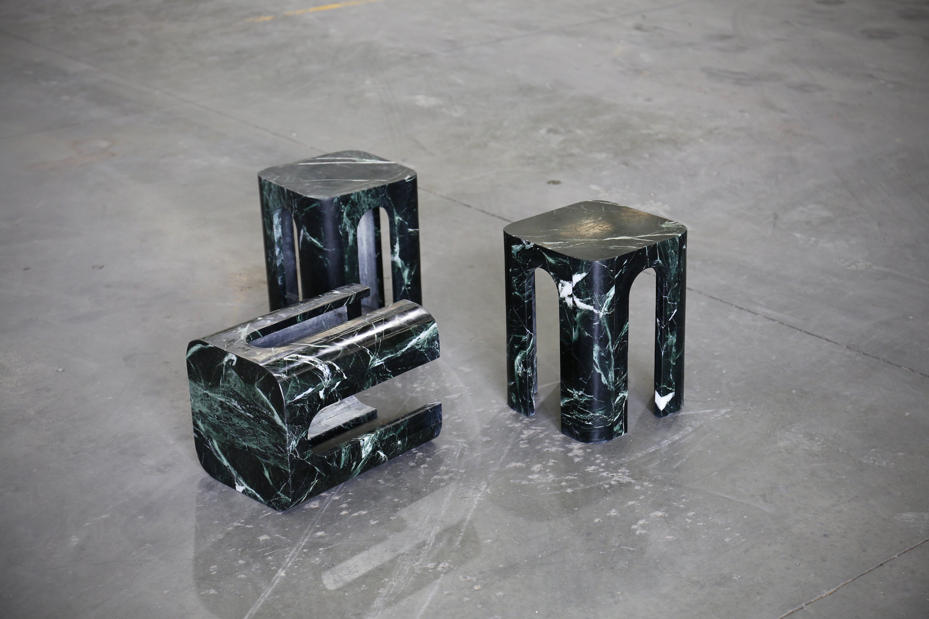 Piccola Arco Verde Side Table