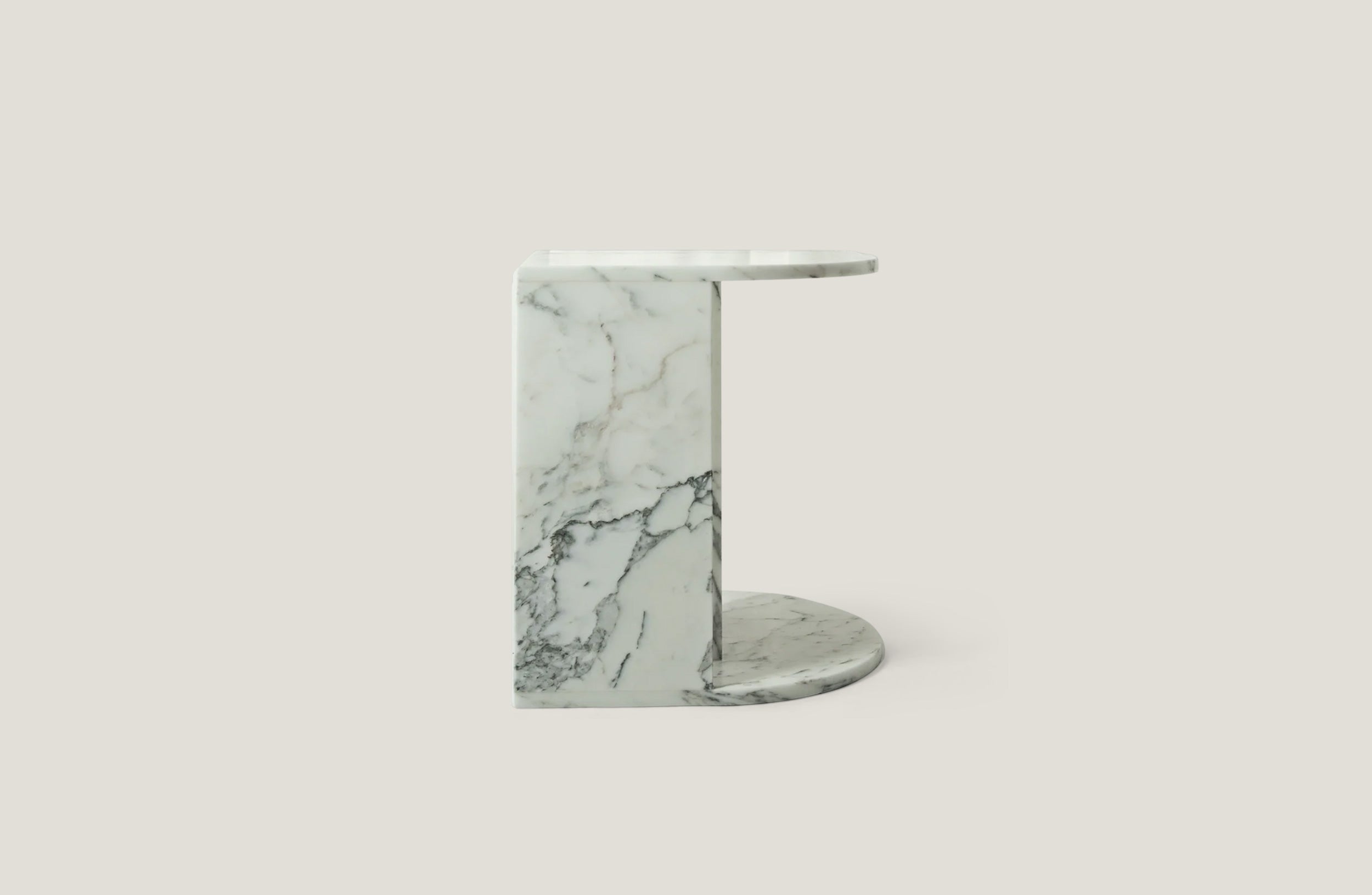 Lacrima Marble Side Table