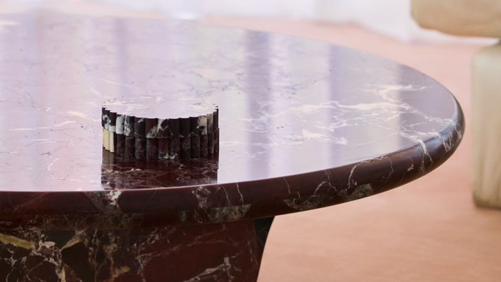 Roso Round Scalloped Coaster (Pair)