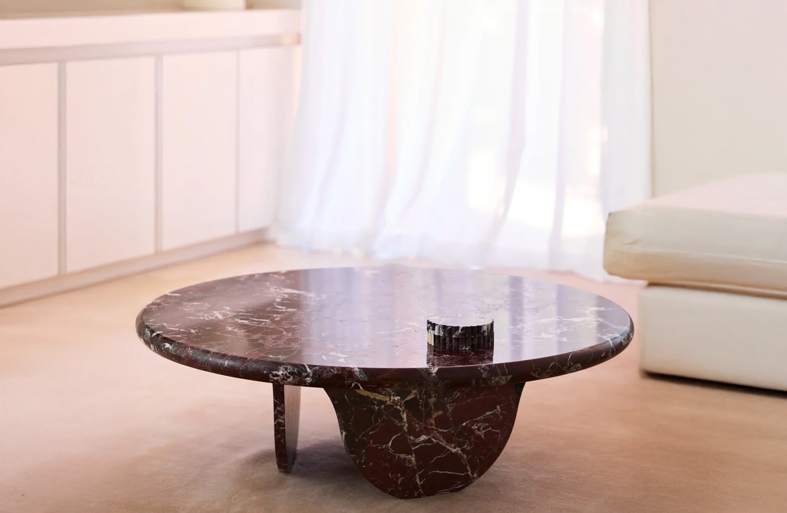 Rosa Roso Buet Coffee Table