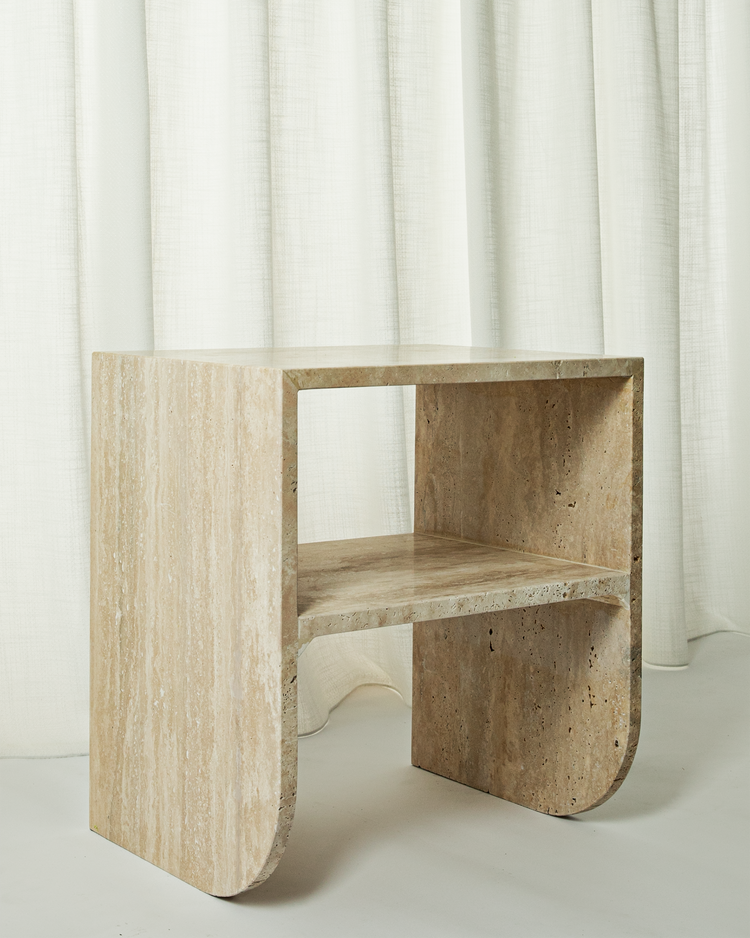 Curva Bedside Table