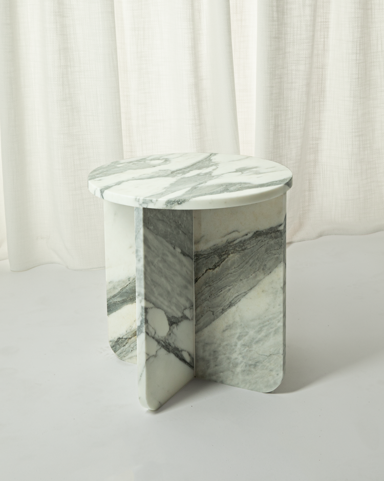 Cerchio Marble Side Table