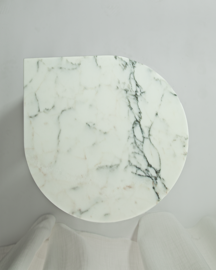 Lacrima Marble Side Table