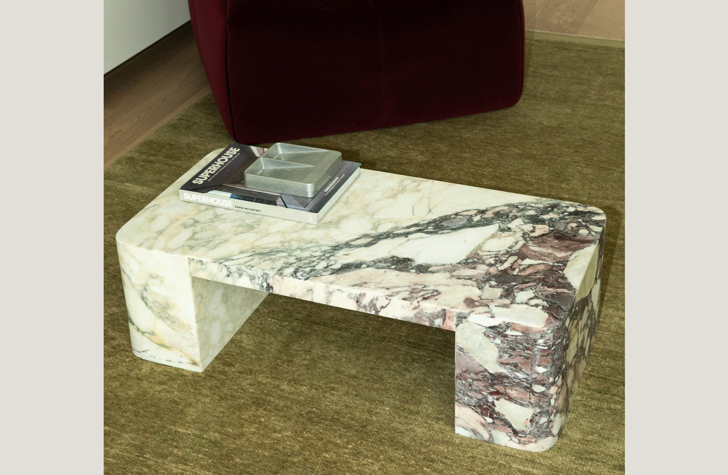 Terrosa Calacatta Viola Coffee Table